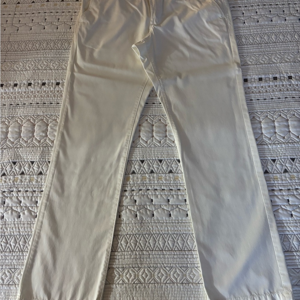 Express White Chinos Sleek Design Versatile Wear (31x30)